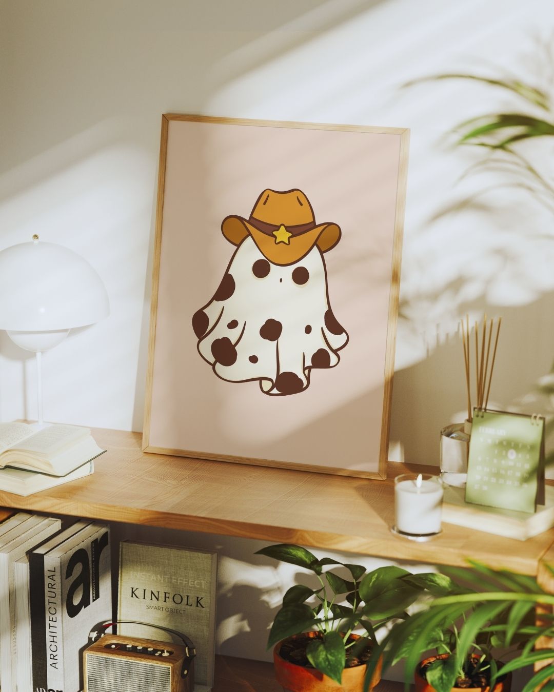 COWBOY GHOST art print