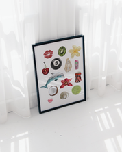 SUMMER GIRL art print