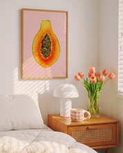 PAPAYA art print
