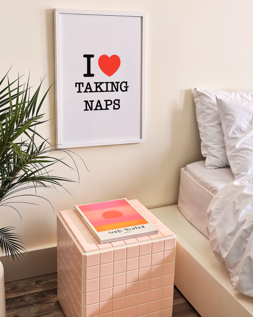 I LOVE TAKING NAPS art print