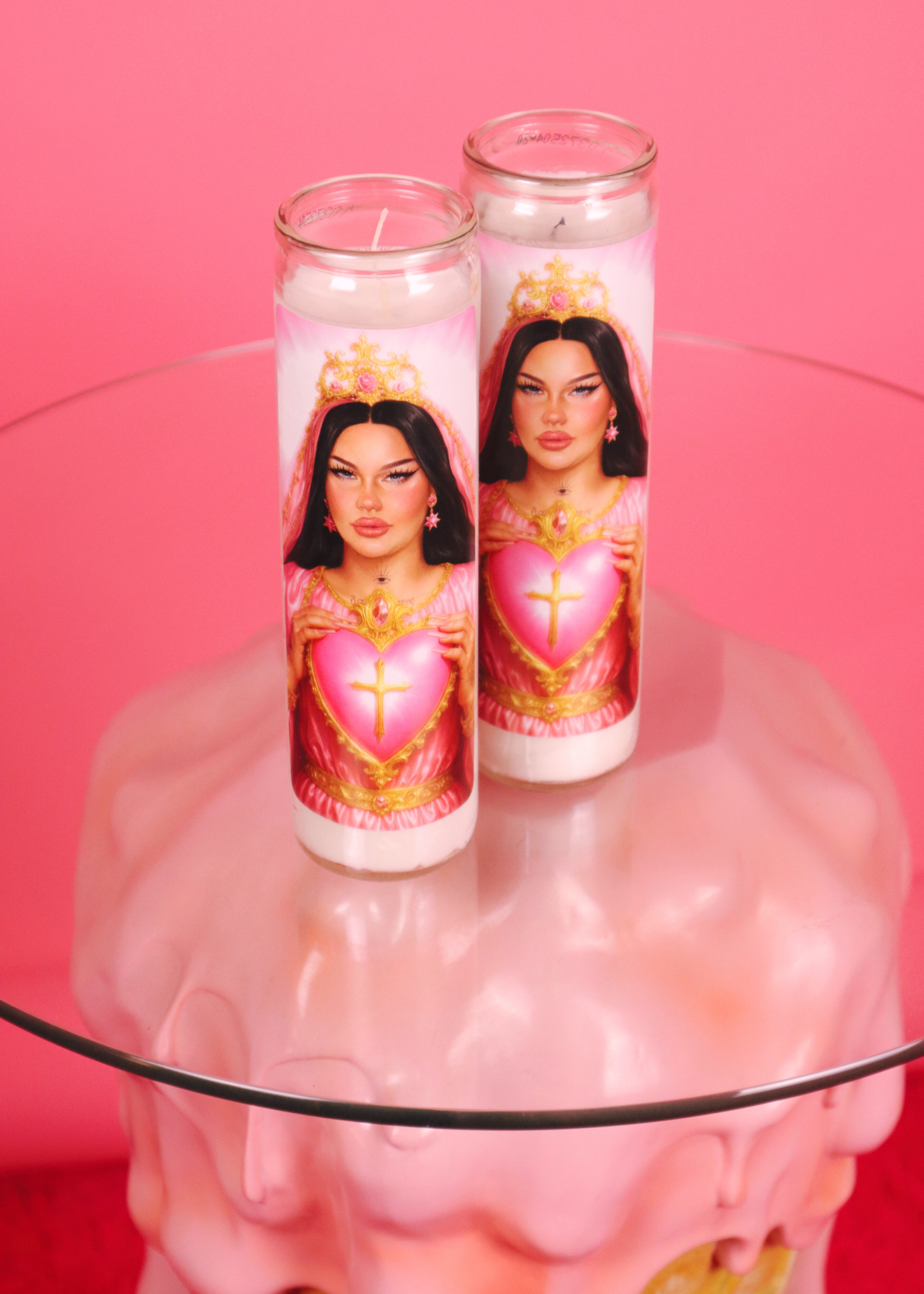 HOLY ICON iconic prayer candle
