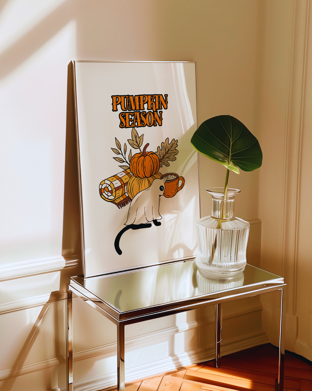 PUMPKIN SEASON art print