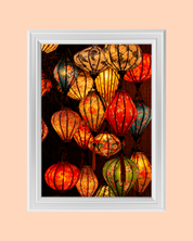 Asian Lanterns art print