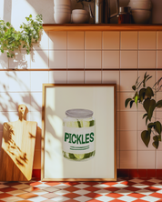 PICKLES art print
