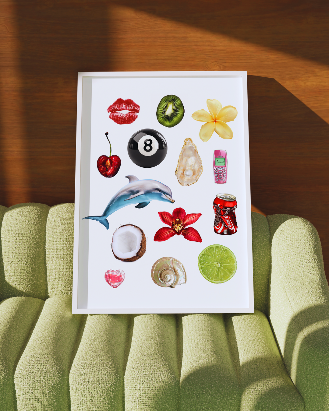 SUMMER GIRL art print