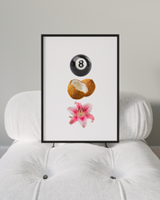 CLEAN GIRL art print