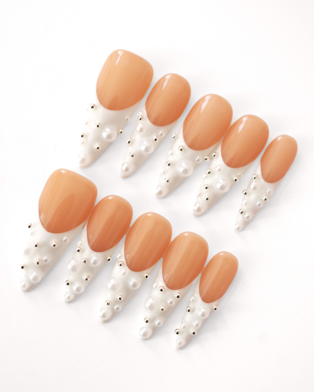 Pearl Shower – set press on nehtů 10ks