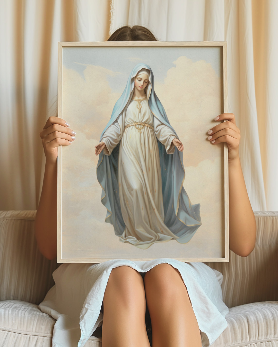 VIRGIN MARY art print