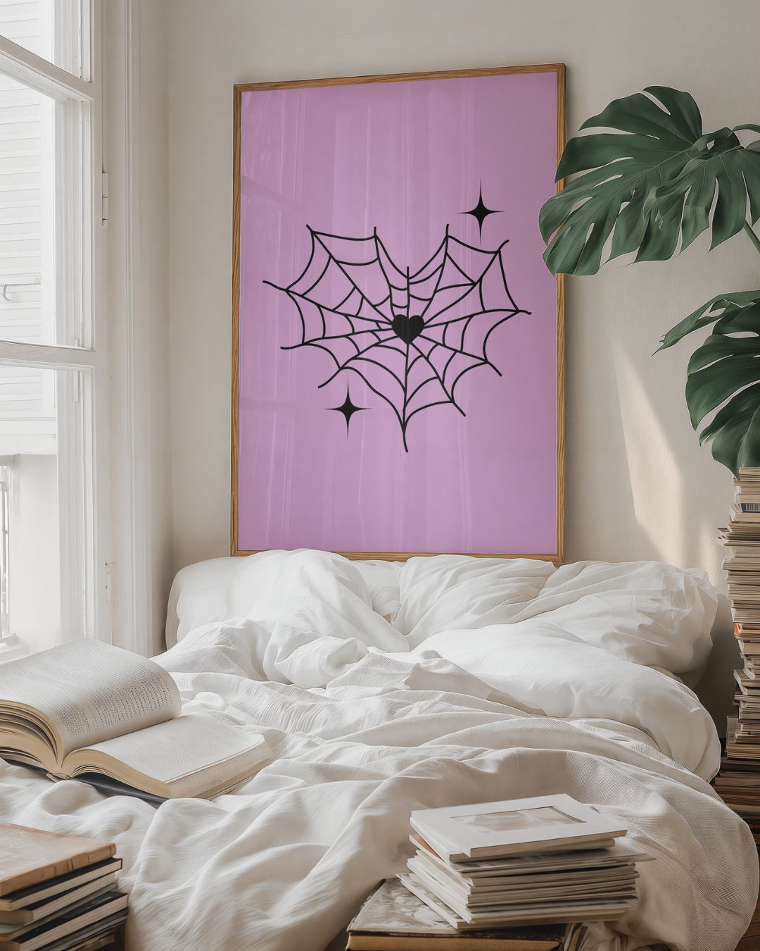 SPIDERWEB art print
