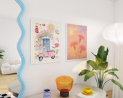 WHIMSICAL SUMMER art print