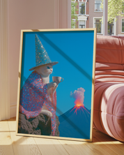 A LITTLE PEACE IN CHAOS art print