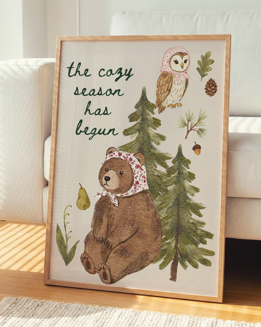 Cozy Season art print