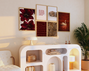 DARK FLOWERS art print