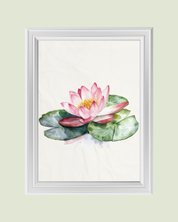 LOTUS FLOWER art print