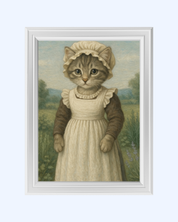 CAT MAID art print