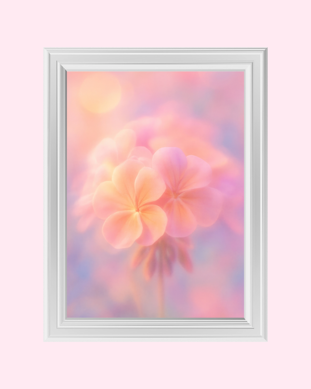 BLUSH BLOOM art print