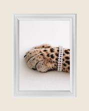 GLAMOUR PAW art print