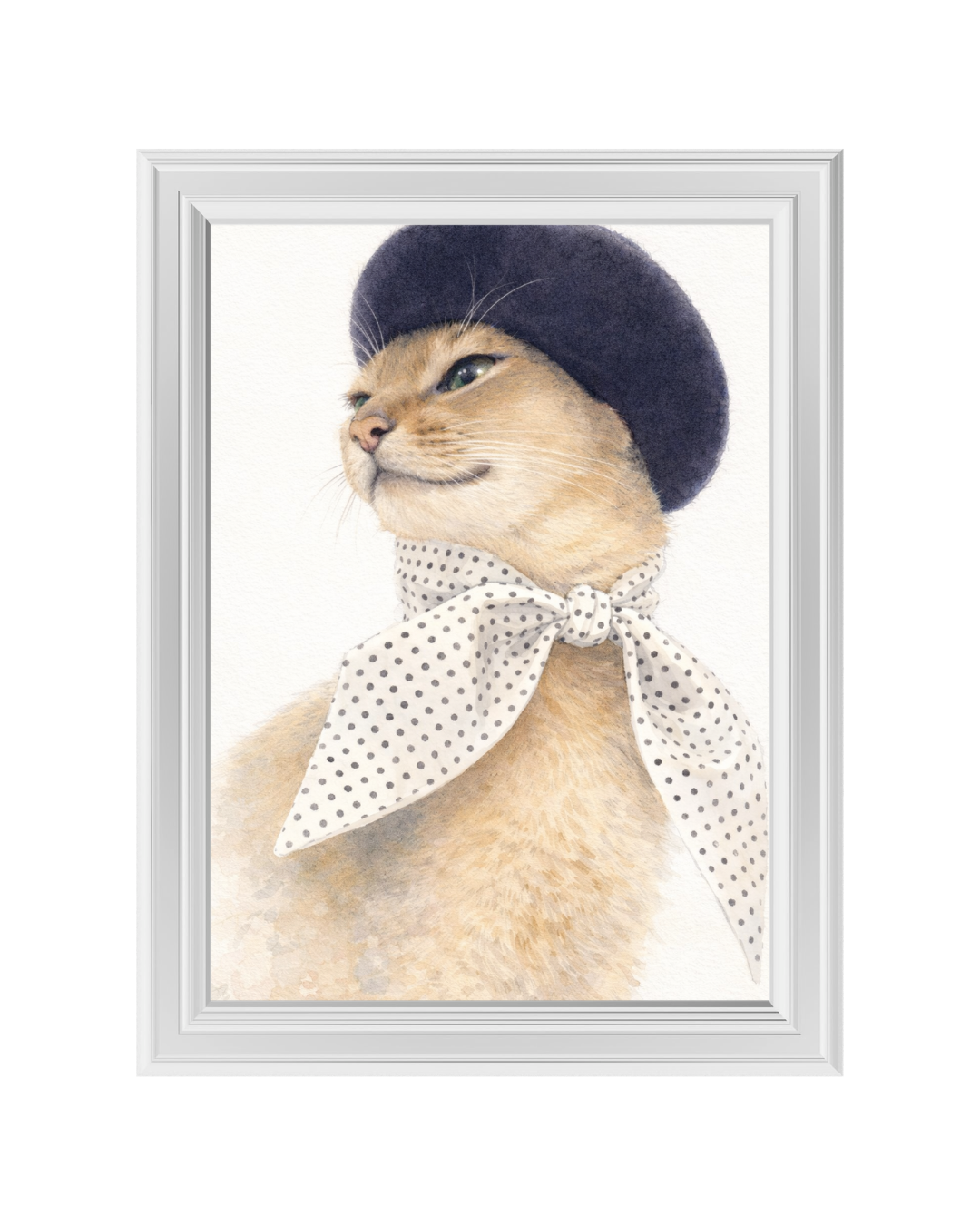 CHIC KITTY art print