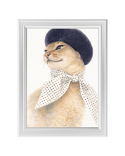 CHIC KITTY art print
