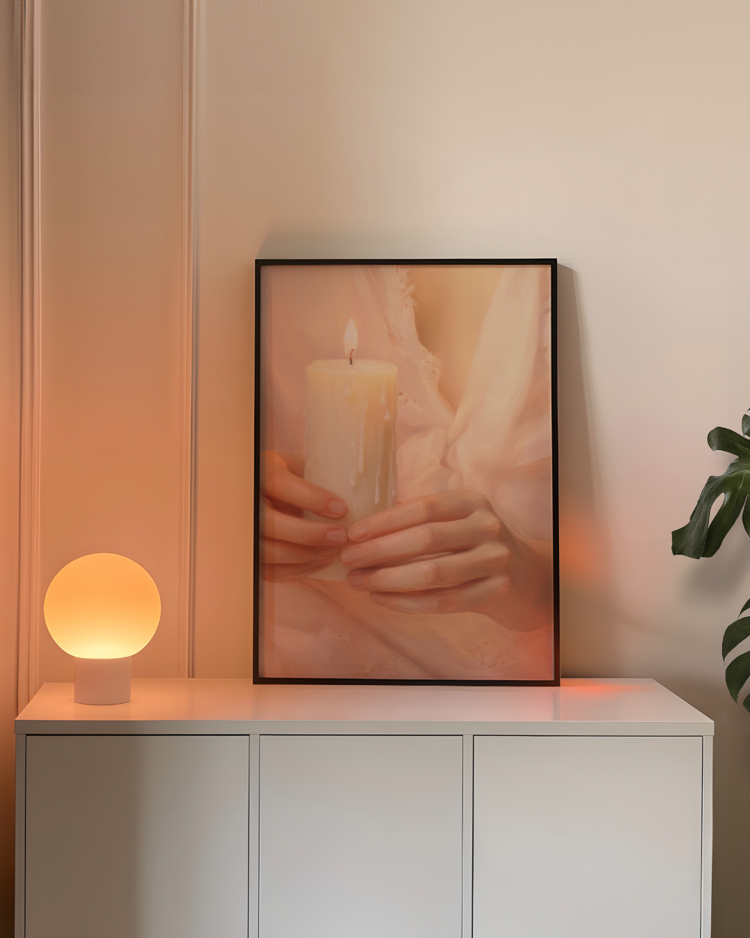 CANDLE art print