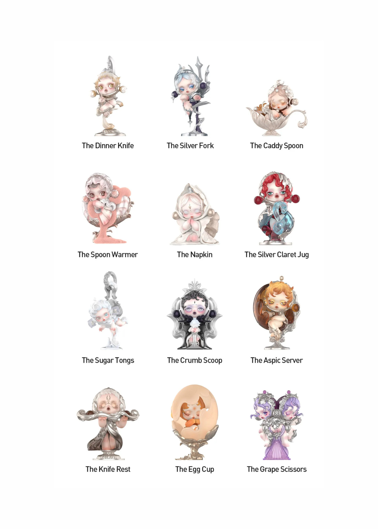 SKULLPANDA The Feast Begins series BLIND BOX