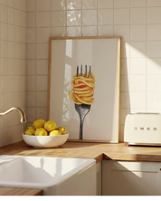 Pasta Fork art print
