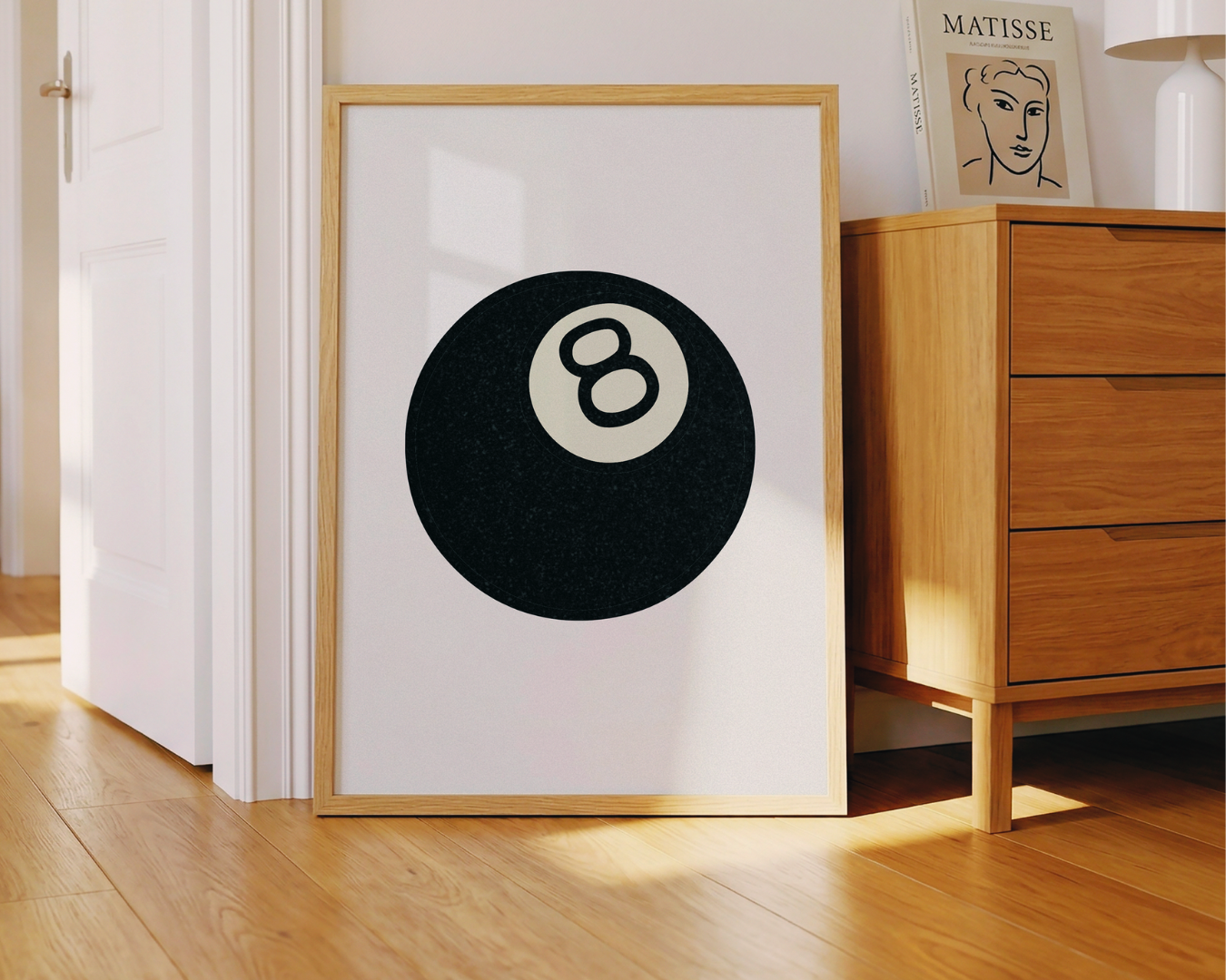 LUCKY EIGHT art print