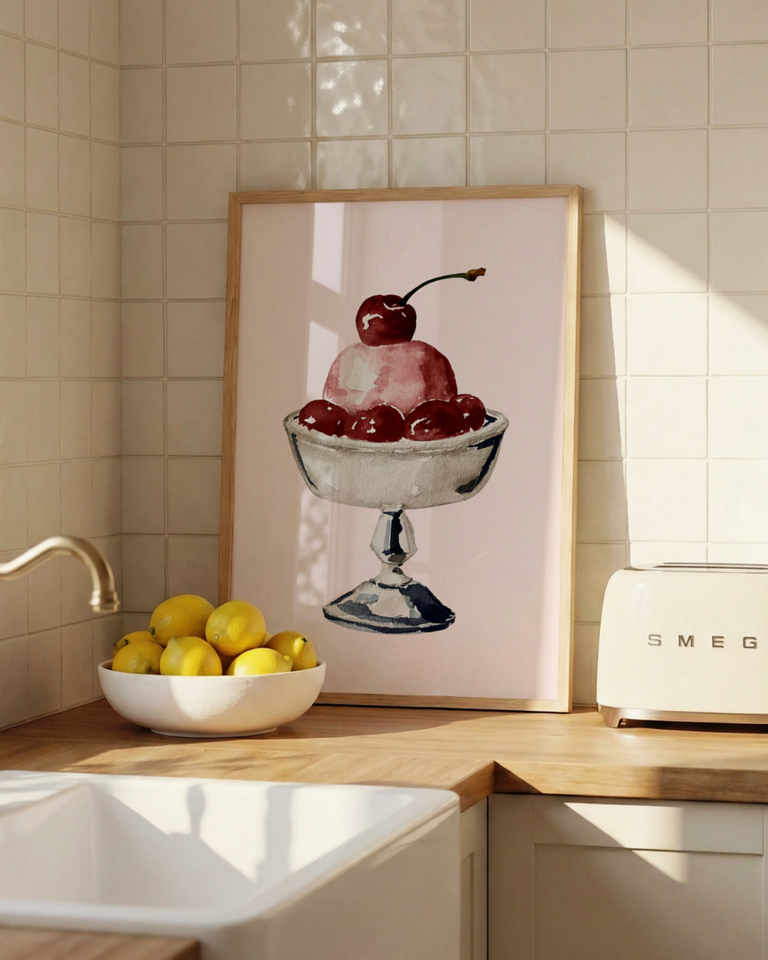 Cherry Sundae art print