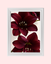 DARK FLOWERS art print
