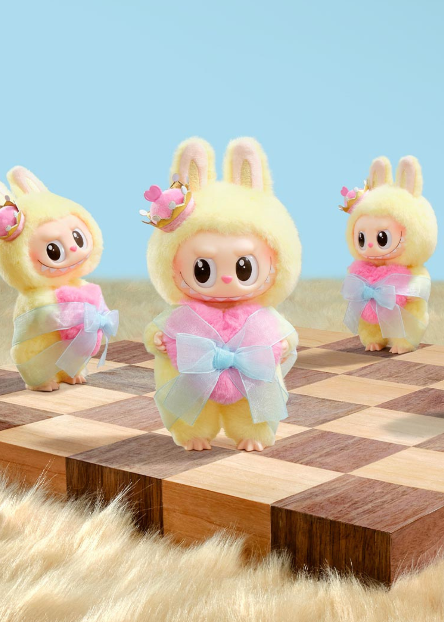 LABUBU Let's Checkmate Series-Vinyl Plush Hanging Card