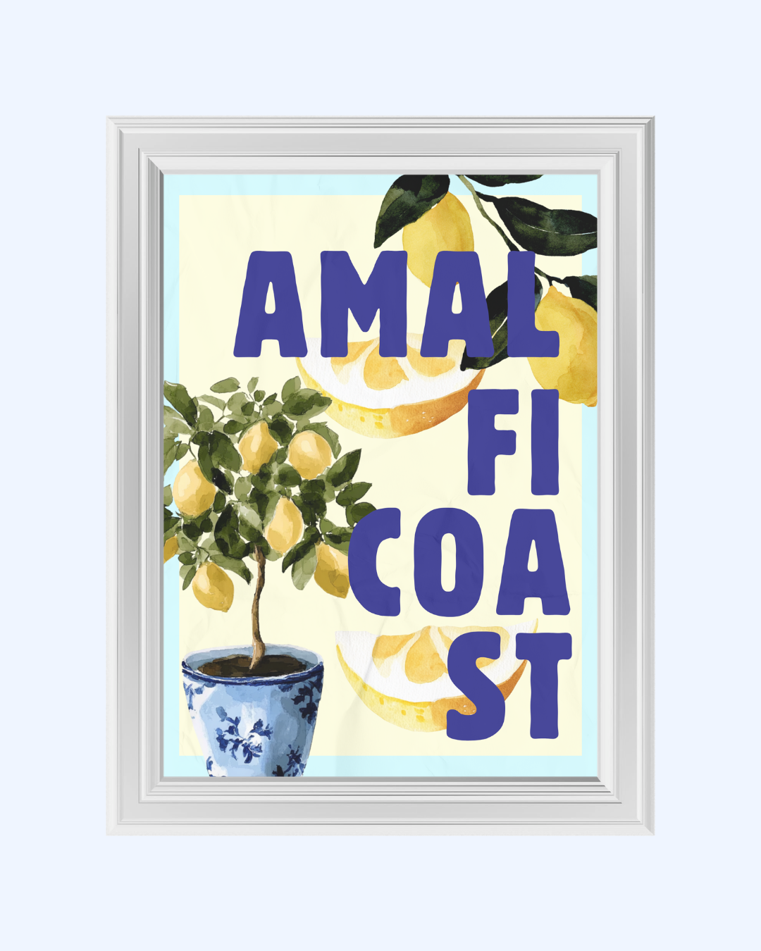 AMALFI COAST art print