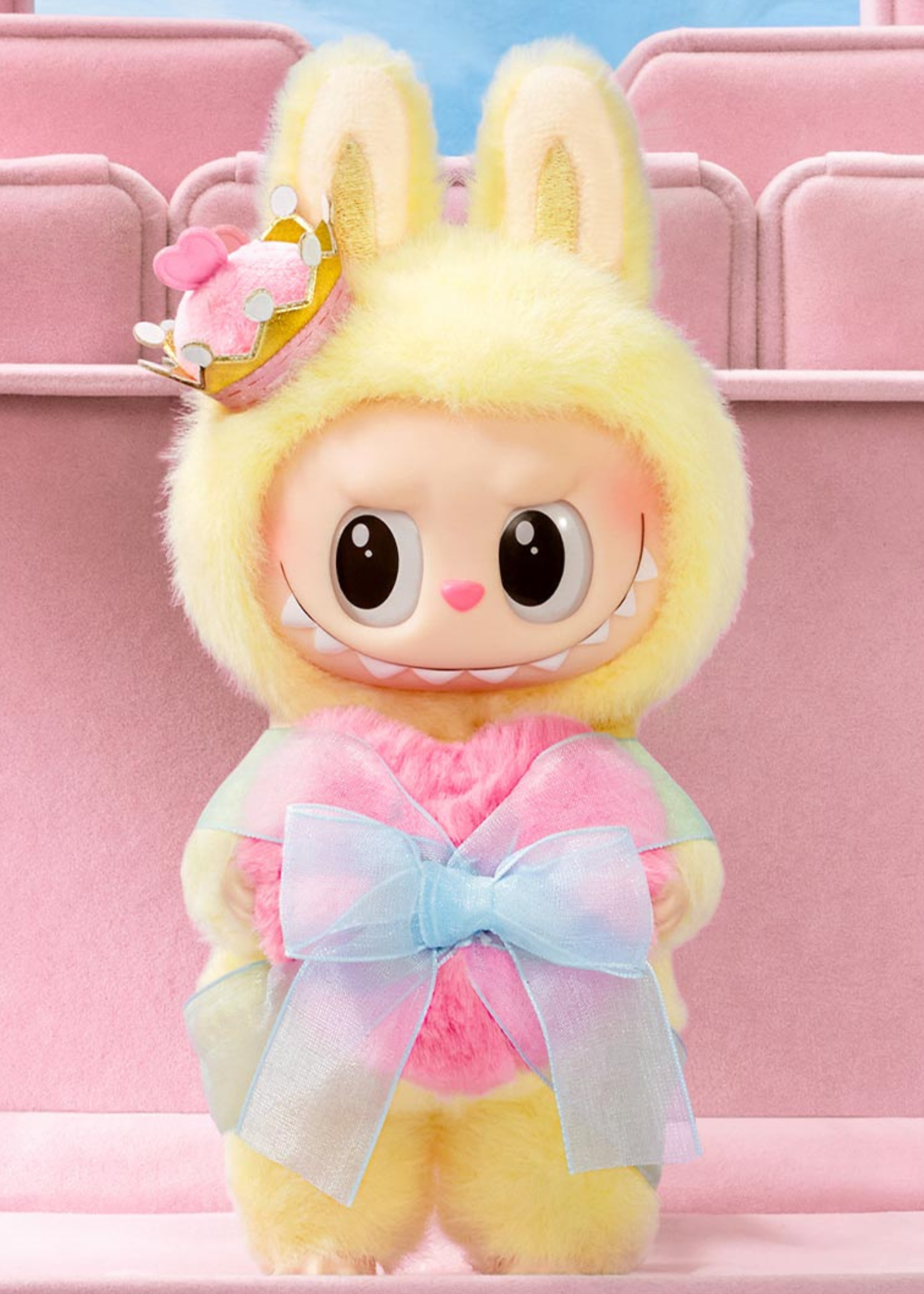 LABUBU Let's Checkmate Series-Vinyl Plush Hanging Card