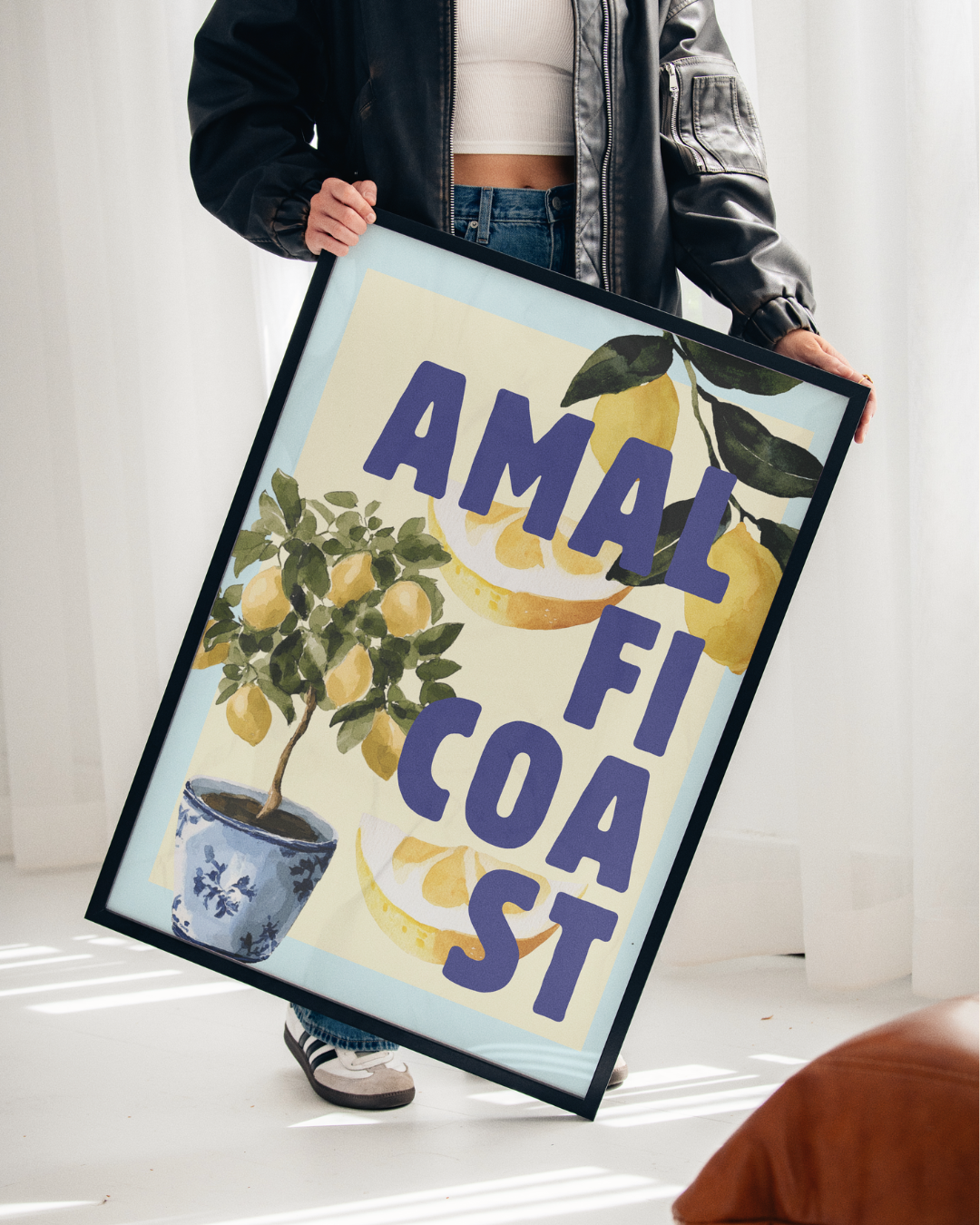 AMALFI COAST art print