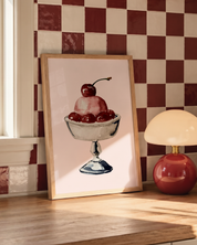 Cherry Sundae art print