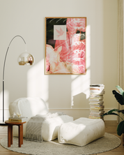BLUSH FLIGHT art print