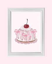 WHIMSY CAKE art print
