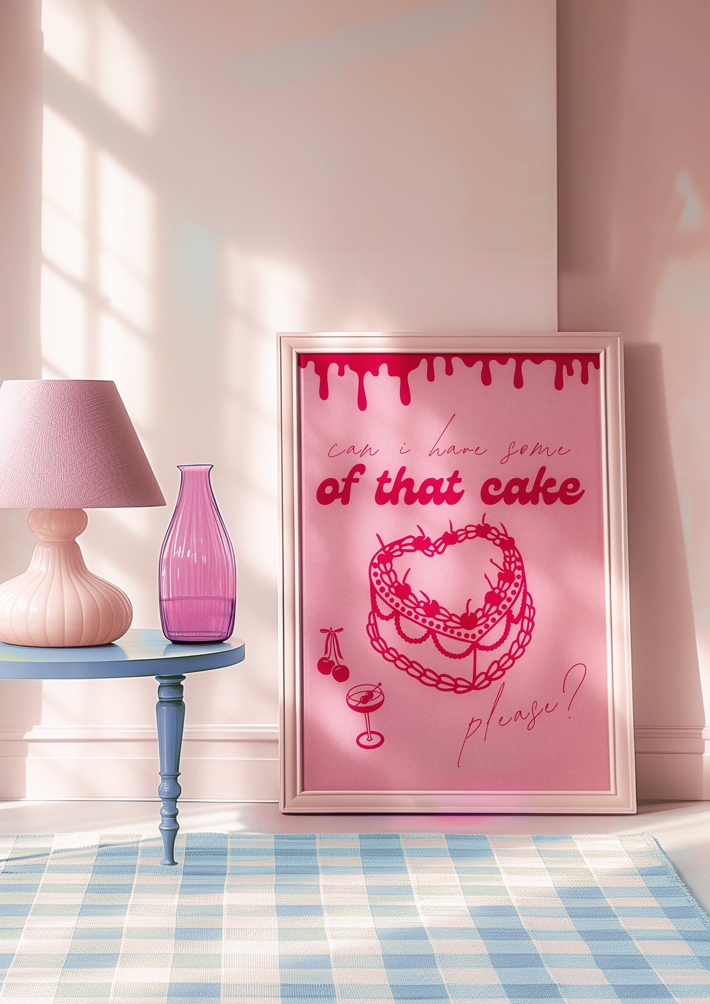 SOME OF THAT CAKE art print