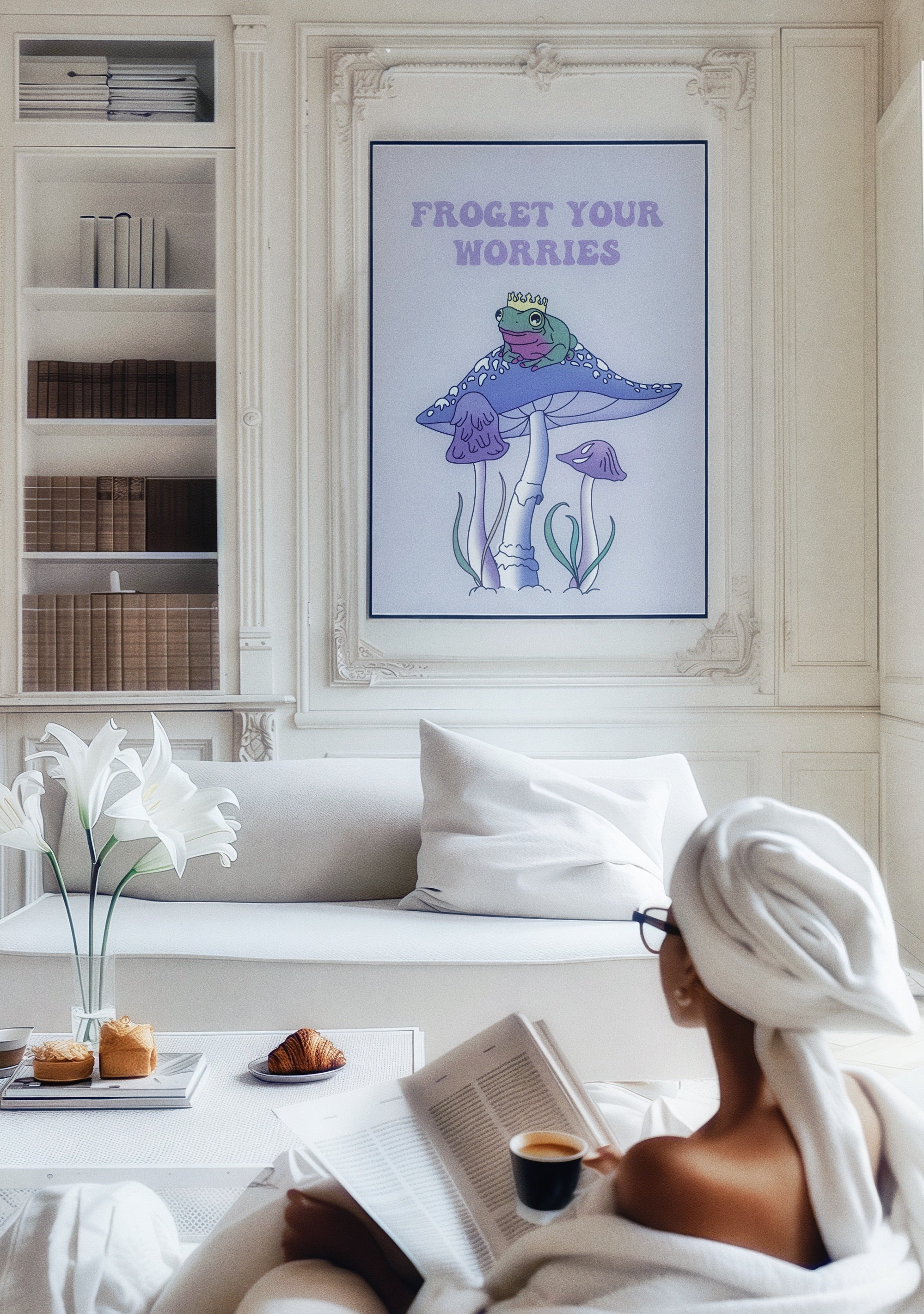 FROGGIE art print