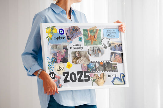 2025 VISION BOARD Dream & Explore