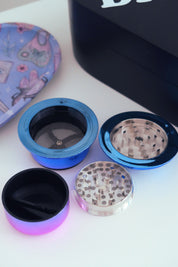 MUSHROOM DREAM GRINDER METALIC IN DARK BLUE