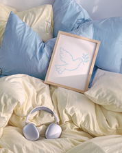 STITCH DOVE art print