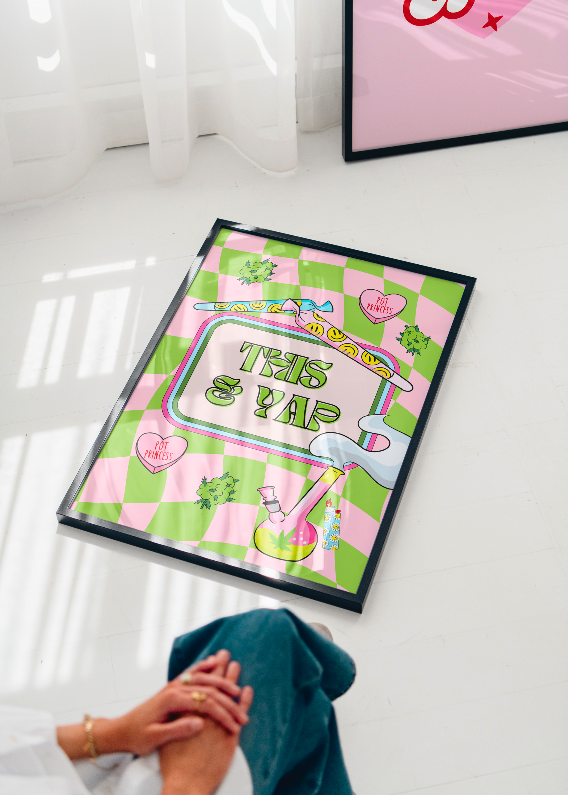 THIS & YAP art print