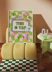THIS & YAP art print