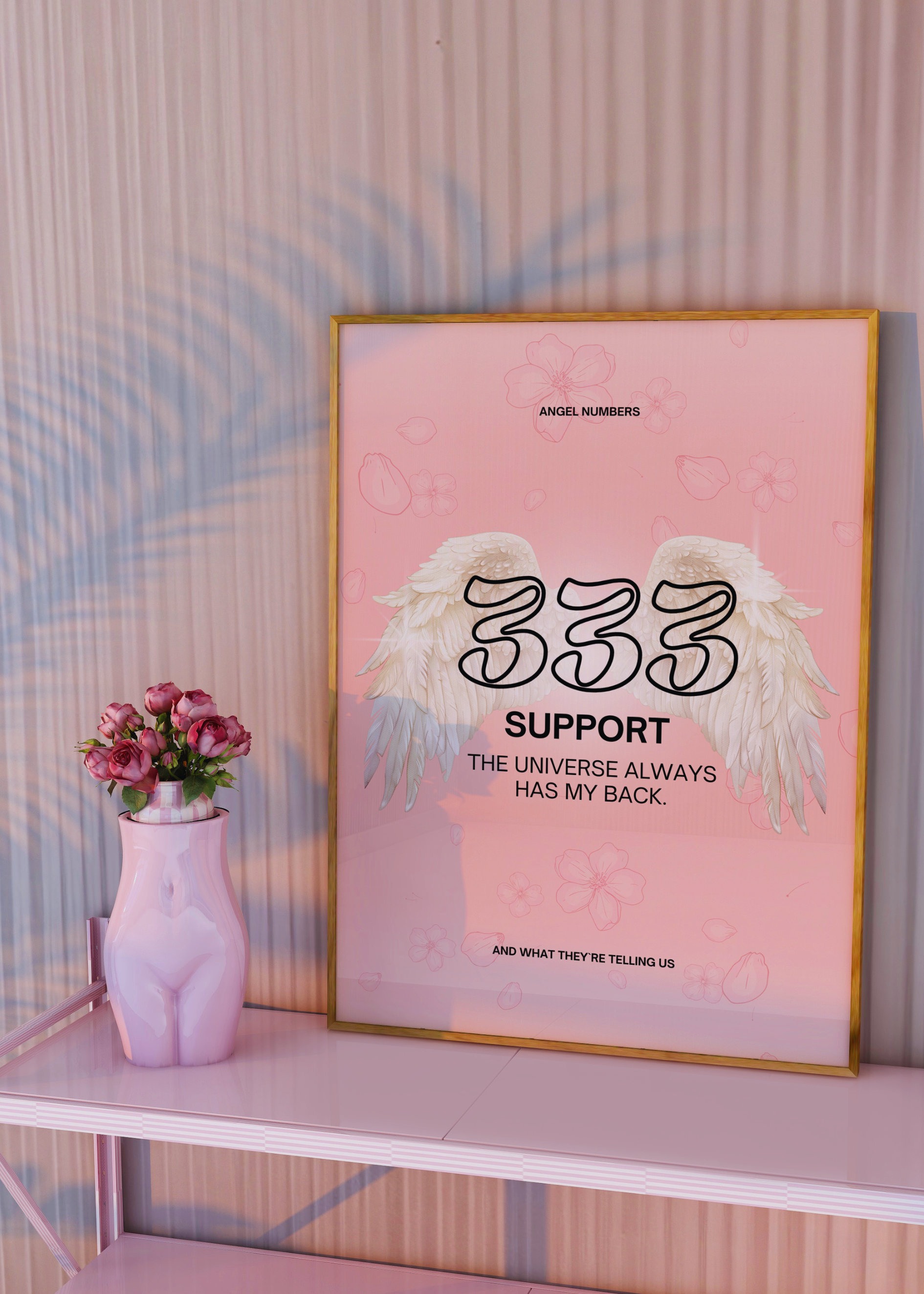 333 SUPPORT art print