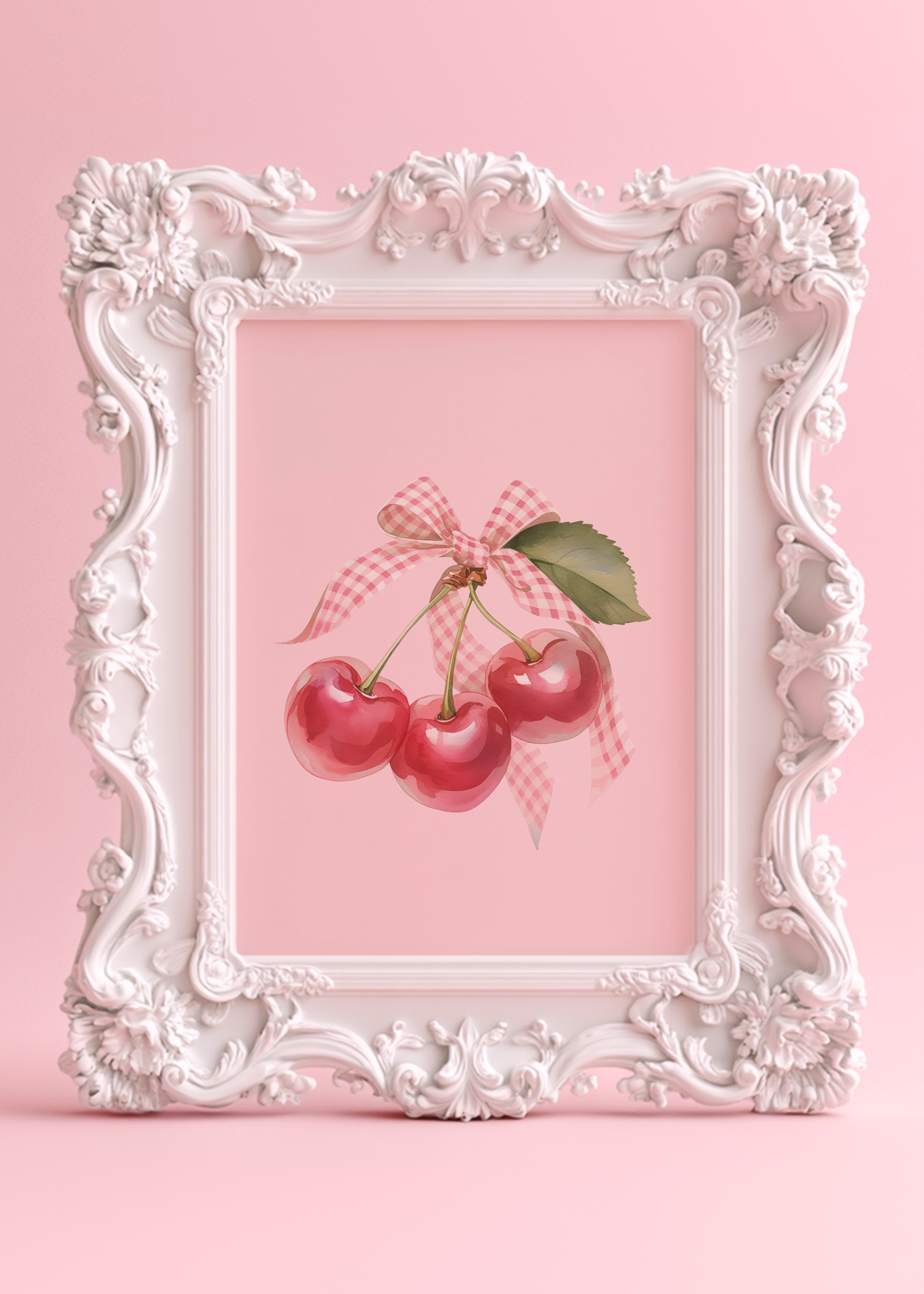 COQUETTE CHERRY art print
