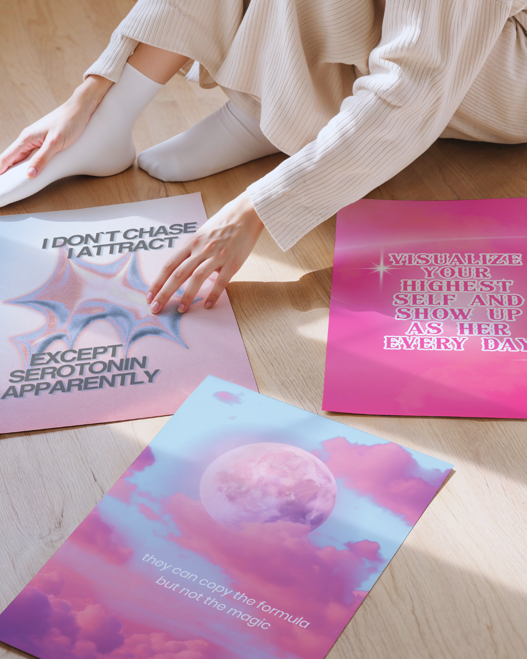 VISUALIZE YOUR HIGHEST SELF art print