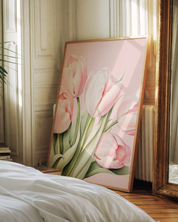 PINK TULIPS art print