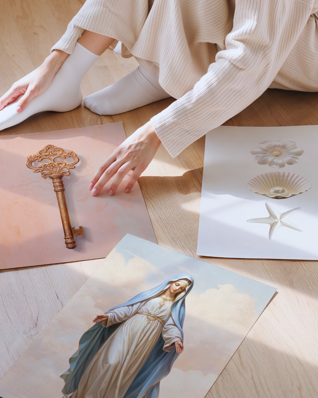 VIRGIN MARY art print