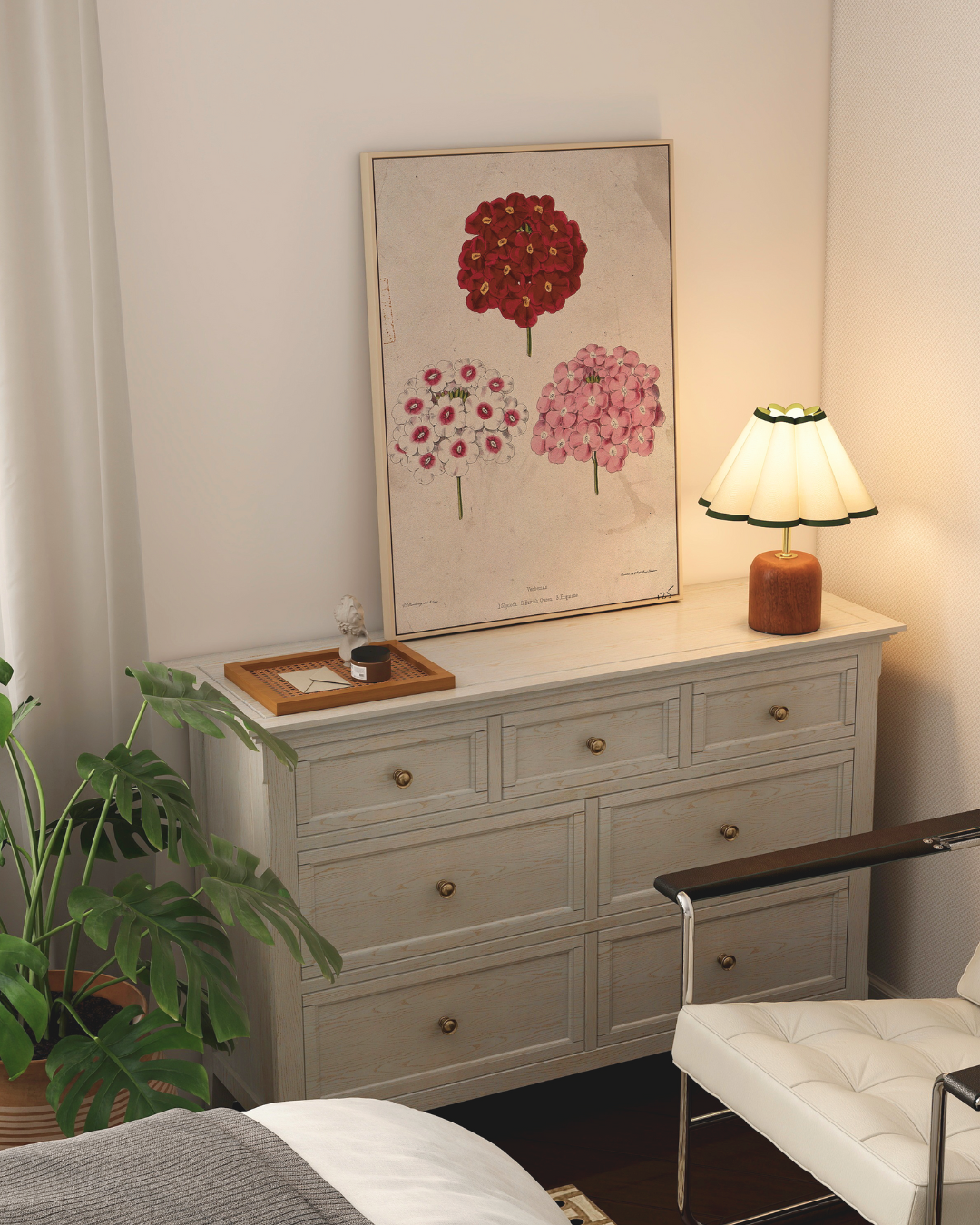 FLOWER TRIO art print