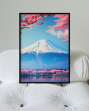 FUJI IN SPRING art print